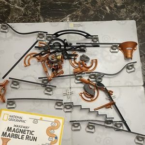 magnetic marble run